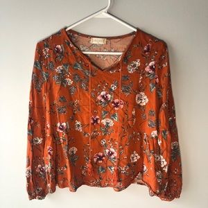 Altar’d State Floral Top